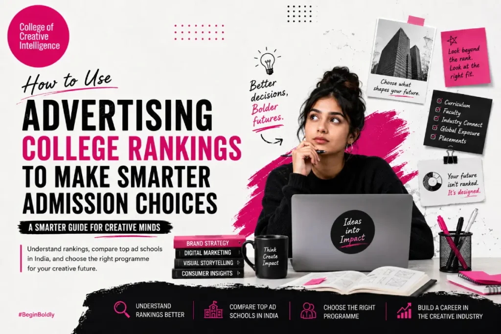 Advertising College Rankings India