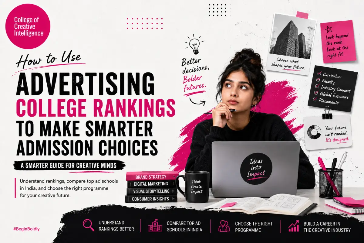 Advertising College Rankings India