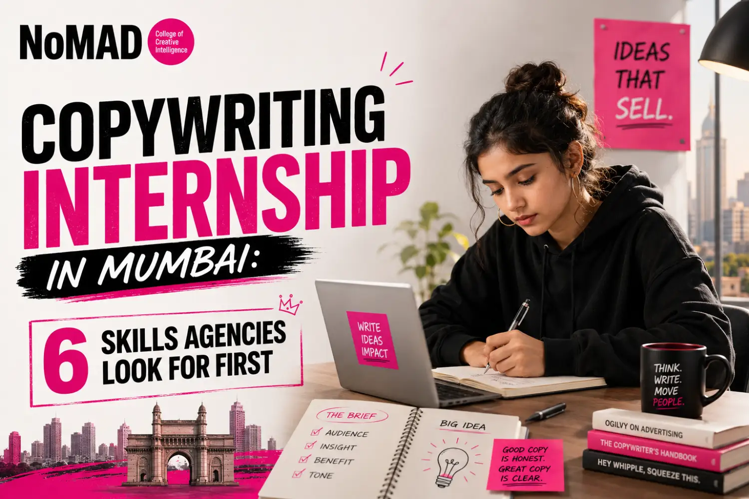 copywriting internship in Mumbai